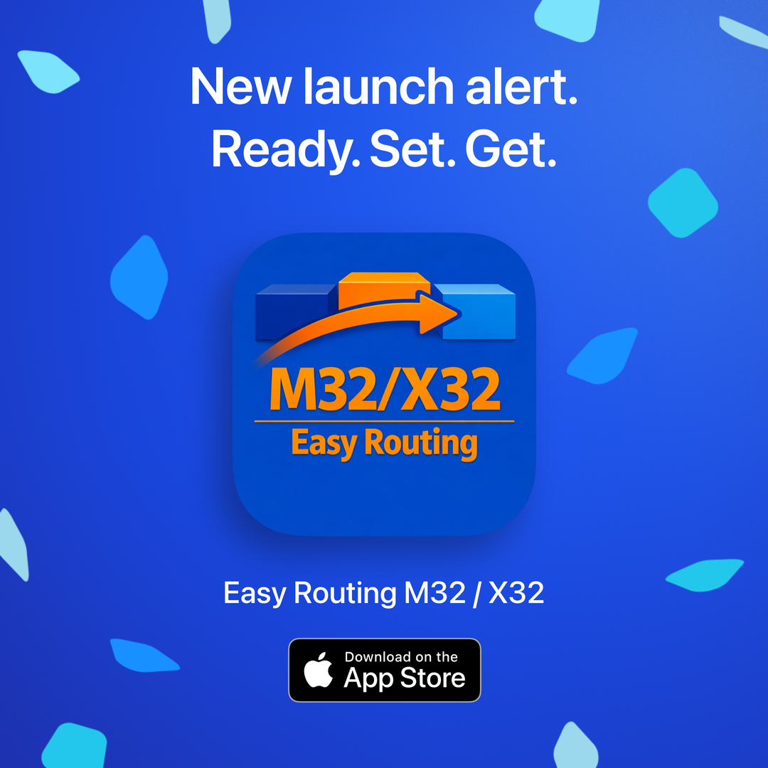 M32 / X32 Easy Routing — disponible a la Mac App Store