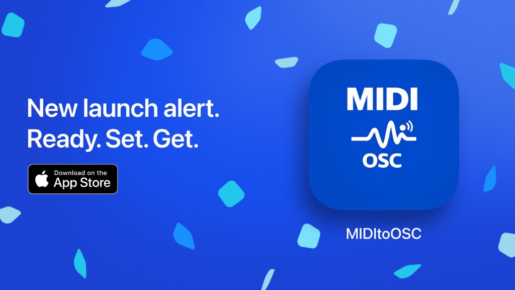 MIDItoOSC — available on the Mac App Store