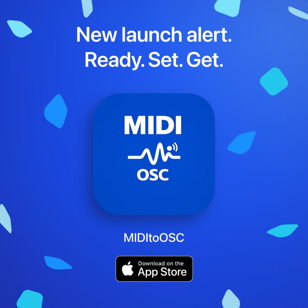 MIDItoOSC — Mac App Store