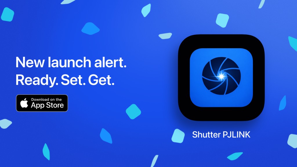 Shutter PJLINK — available on the App Store